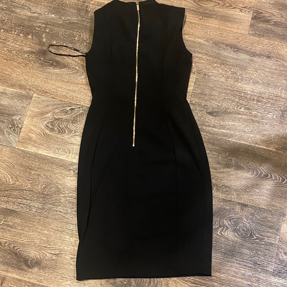 Calvin Klein Black Midi Dress - Picture 5 of 7